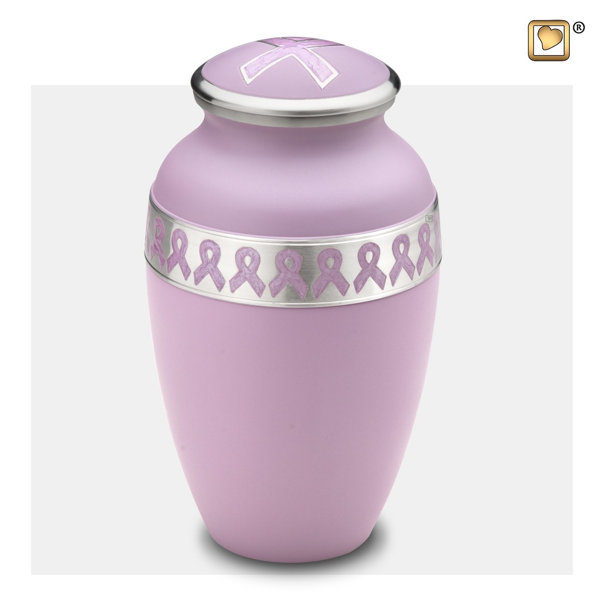 Awareness urn Pink&Bru Pewter